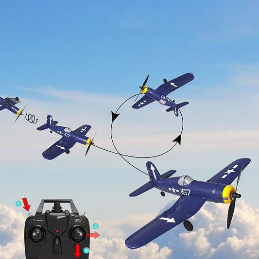 Stunt Irplane Fjärrkontroll Foam Flygplan