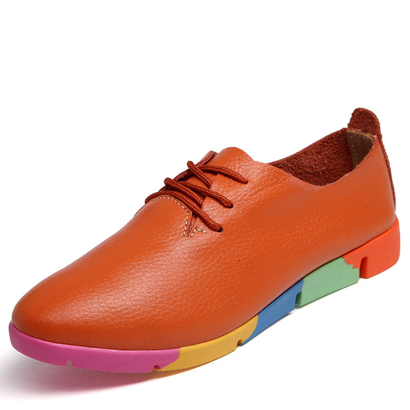 Spitze Schuhe Frauen Leder Weiße Schuhe Frauen Krankenschwester Schuhe Casual Schuhe Großhandel Angebote