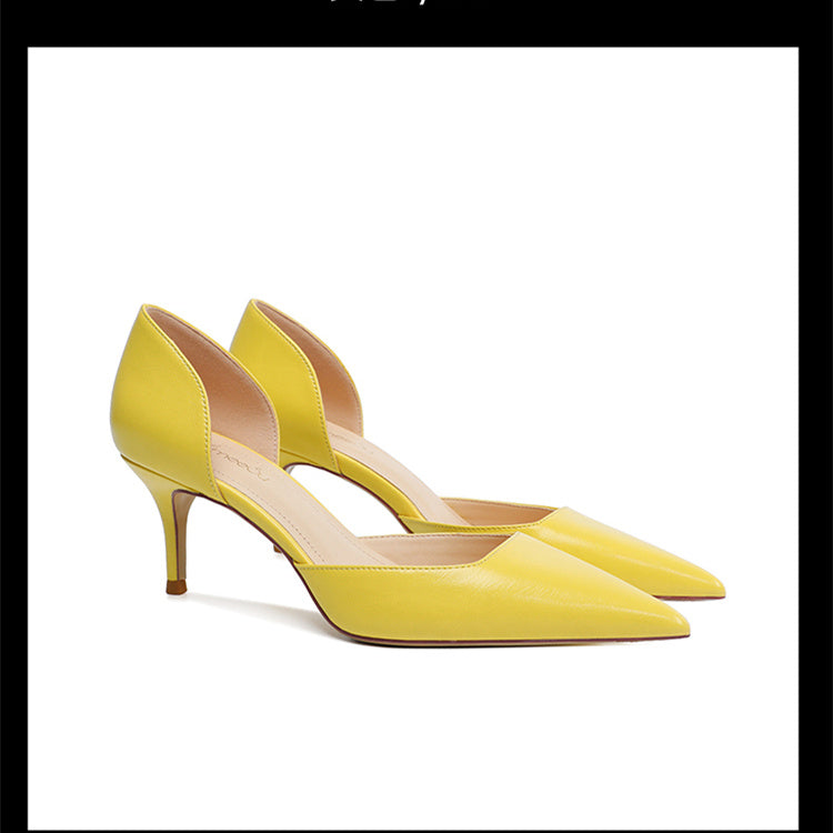 Women's Pointed Toe Stiletto Heels – Premium Comfortable Office Shoes