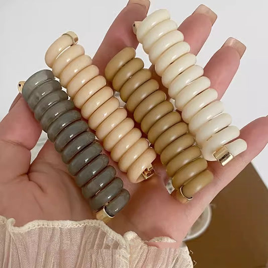 Japanska flätade hårband telefonlinje kvinnor