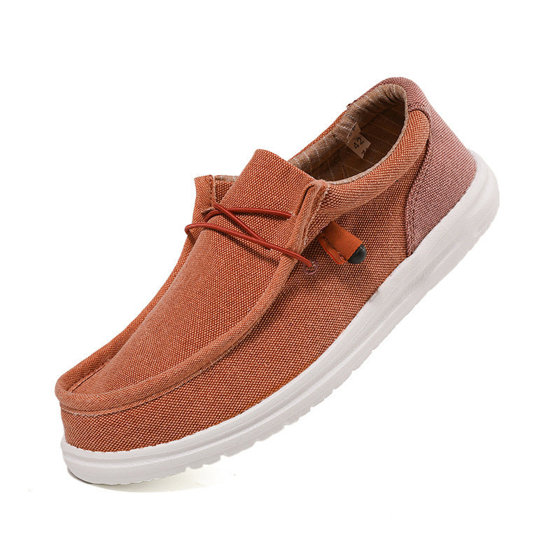 Par Canvas Skor Plus Size breddad