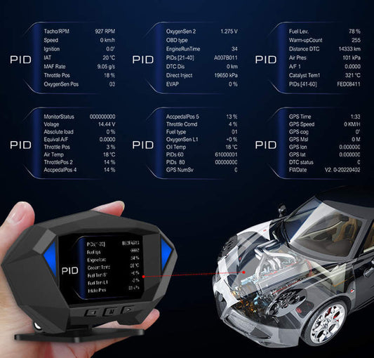 Hd LCD Instrument Vehicle HUD Head Display