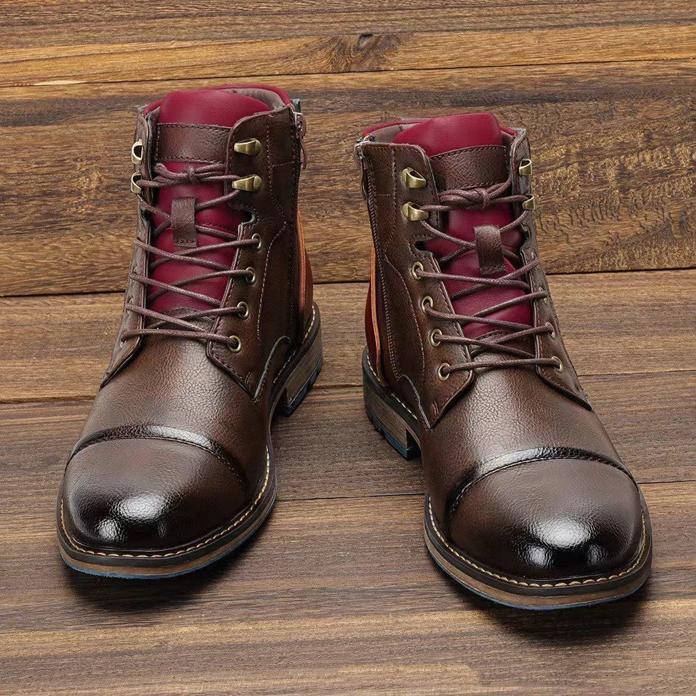 Herrmode Martin Boots med hög topp