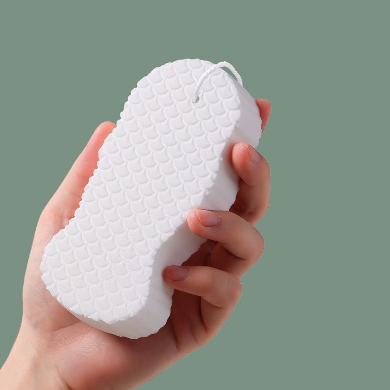 Flexible - Tender Skin Exfoliating - Bath Scrubbing Sponge