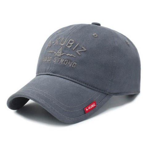 Fashion Baseball Cap Men's Autumn And Winter Soft Top Cap Tide Brand Outdoor Leisure Sun Hat Youth