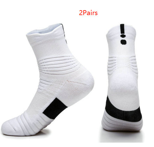 Basketball Socks Men's Thickened Long Tube High-top Sports Socks
