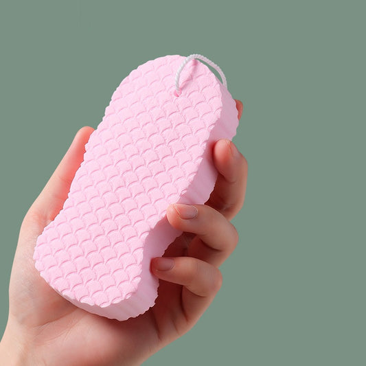 Flexible - Tender Skin Exfoliating - Bath Scrubbing Sponge