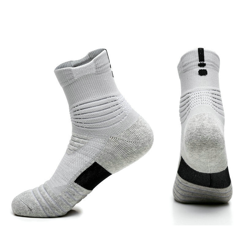 Basketball Socks Men's Thickened Long Tube High-top Sports Socks