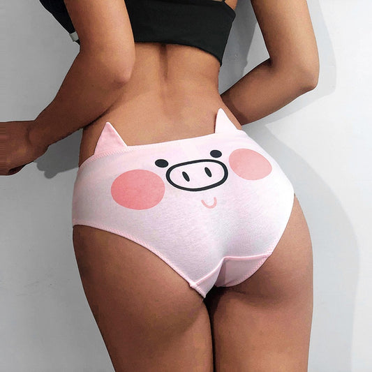 Cute pig girl panties