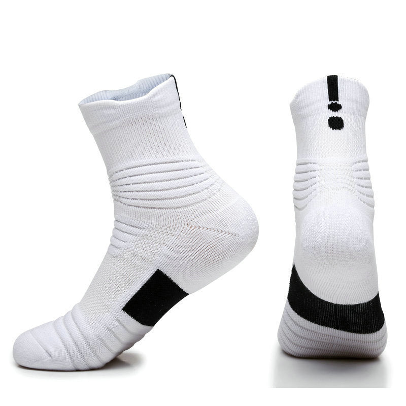 Basketball Socks Men's Thickened Long Tube High-top Sports Socks