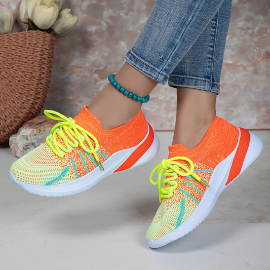 New Lace-up Sports Shoes Women