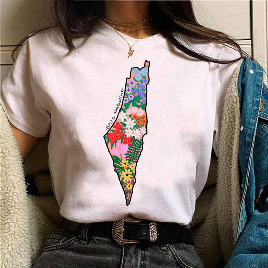 Palästina T-Shirt | Baumwoll Street Fashion