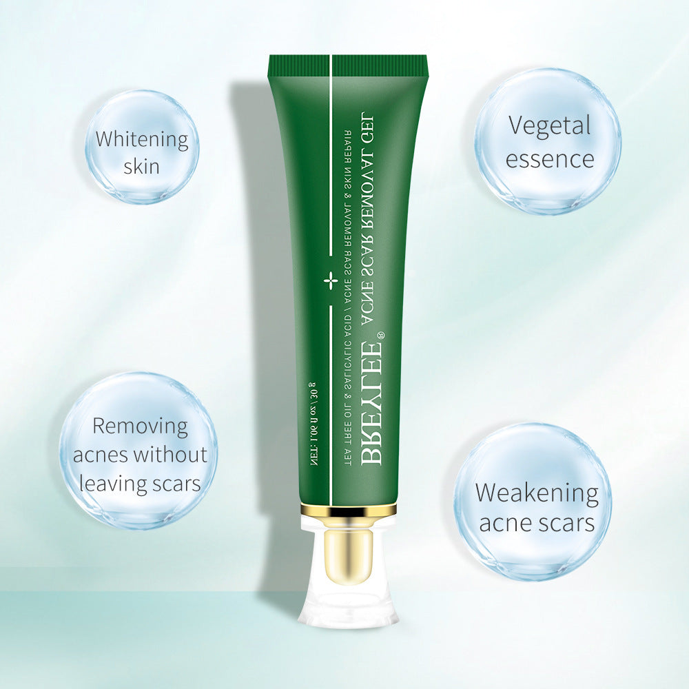 Acne Scar Removal Gel Tea Tree Qu Dou utskrift