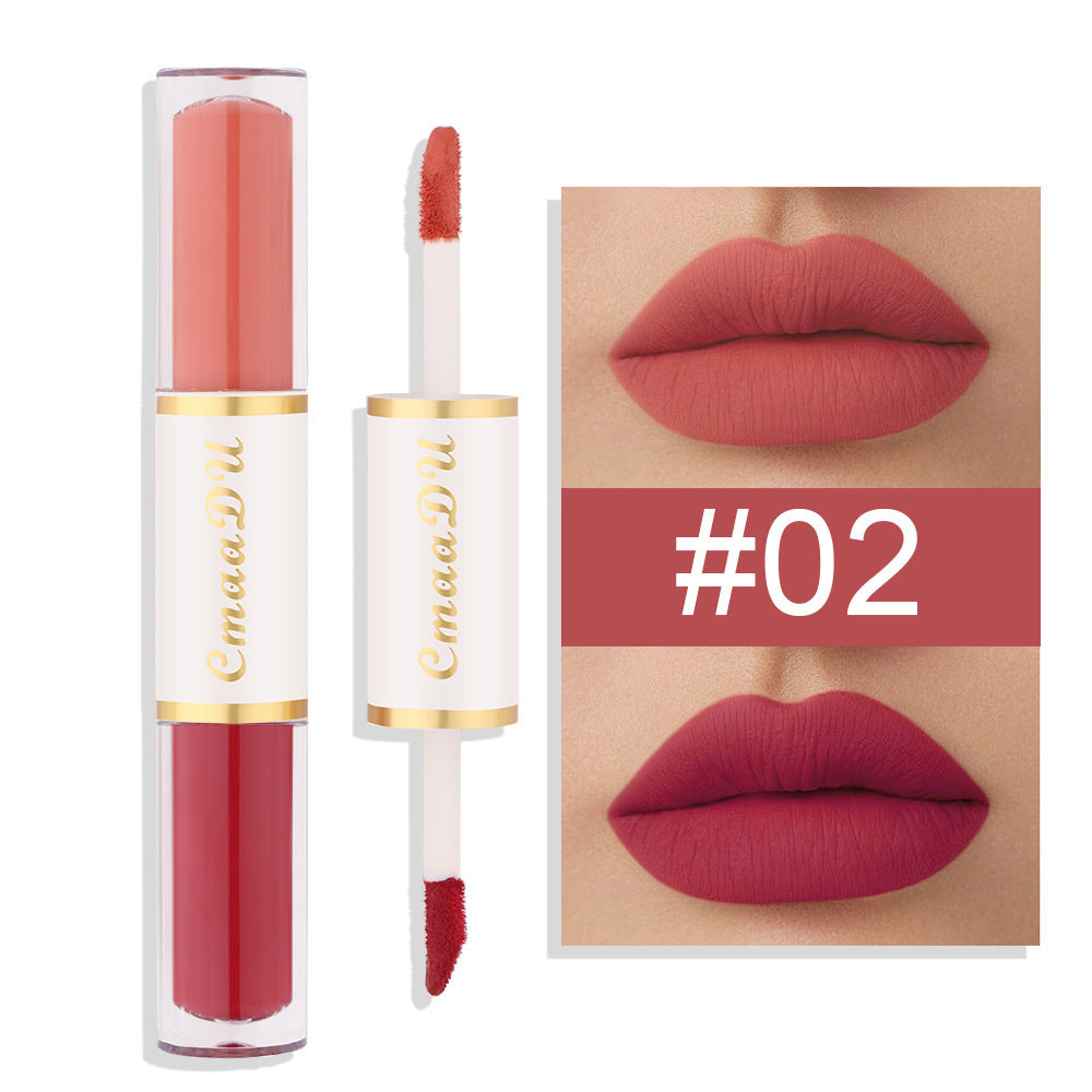 Double-headed Matte Lip Gloss