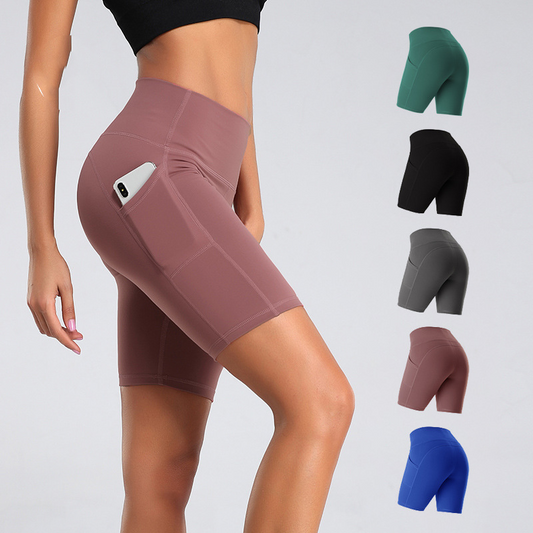 High Waist Fitness Workout Leggings With Pockets